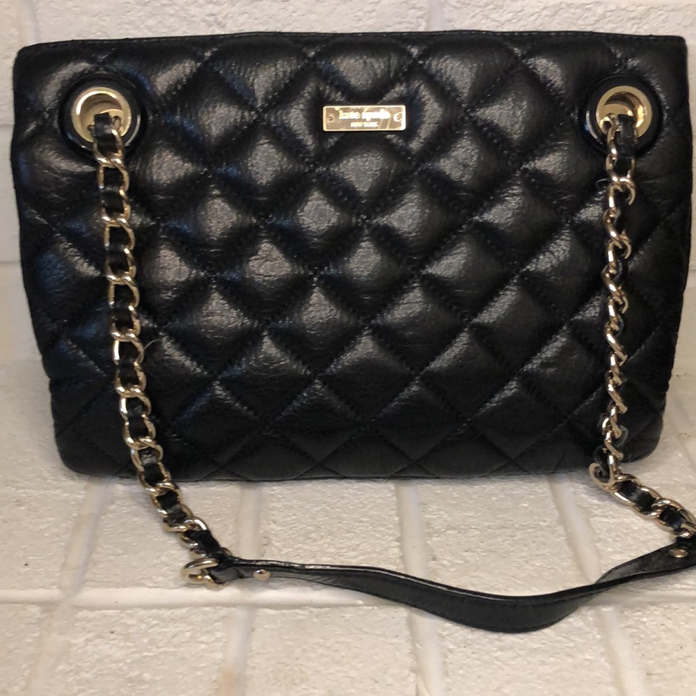 Kate Spade ♠️ Quilted Leather Bag